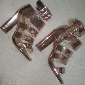 Rose Gold Heels